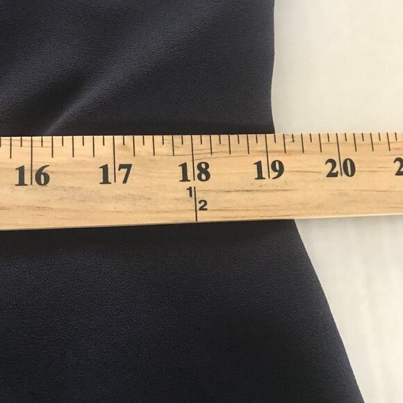 Worthington Navy Blue Sheath Style Dress - Picture 11 of 13